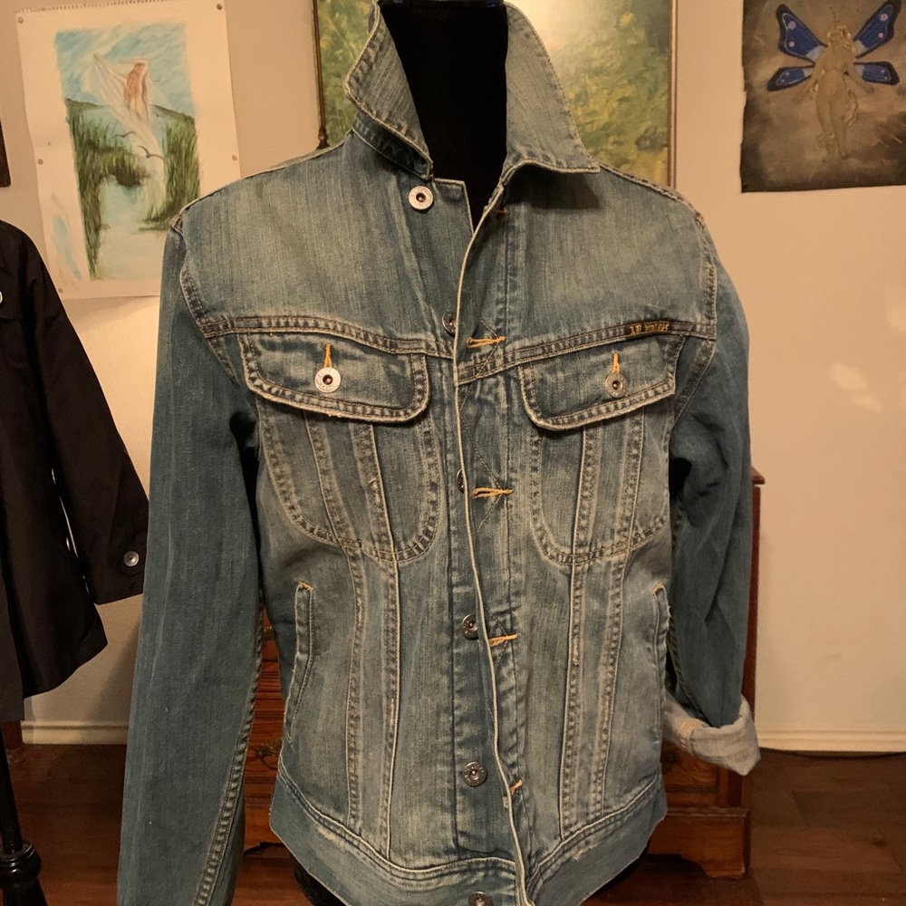 Lucky Brand vintage inspired denim jacket